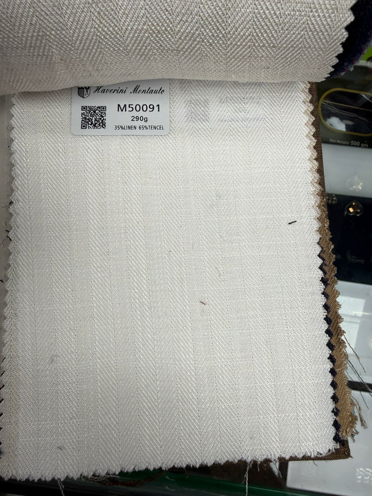 Italian Linen Suit Fabric 2 fabric